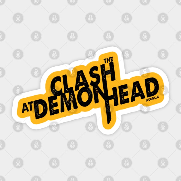 Scott Pilgrim vs the world - the clash at demon head. Birthday party gifts. Officially licensed merch. Perfect present for mom mother dad father friend him or her Sticker by SerenityByAlex